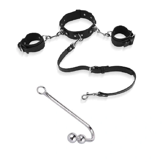 Anal Hooks Cuffs Collar Beaded 5334 with Elegant Anal and Hook 0129